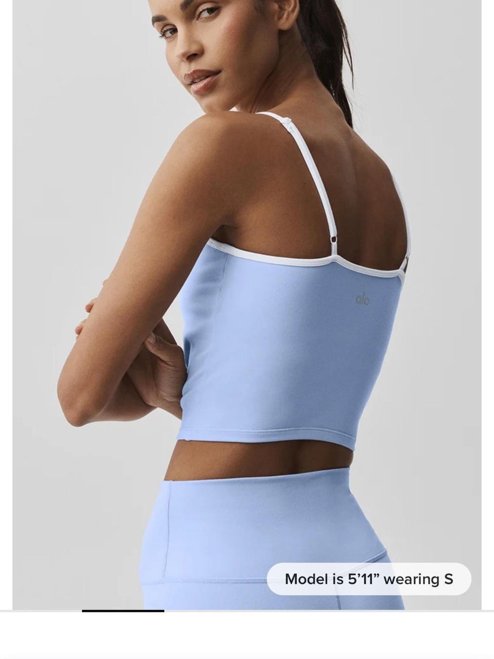 Airbrush refined bra tank Alo - Picture 2 of 3